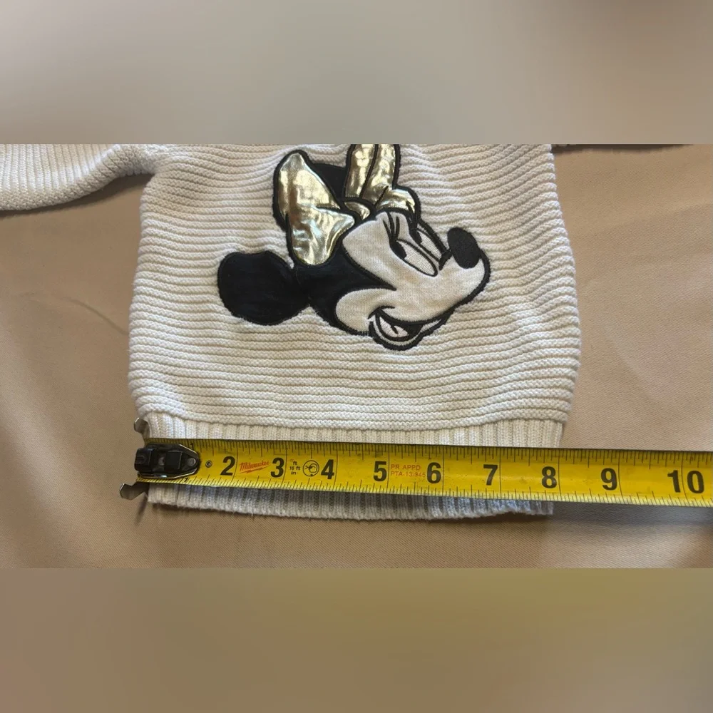 Disney Cream Ivory Sweater with Minnie Mouse‎